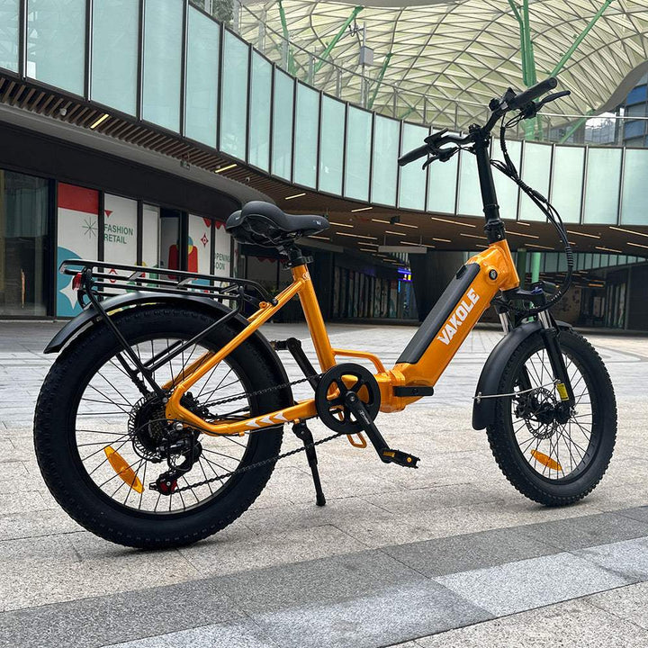 Vakole VT4 250W 20" Foldable Electric Bike 468Wh Step-through E-bike 36V 13Ah Battery