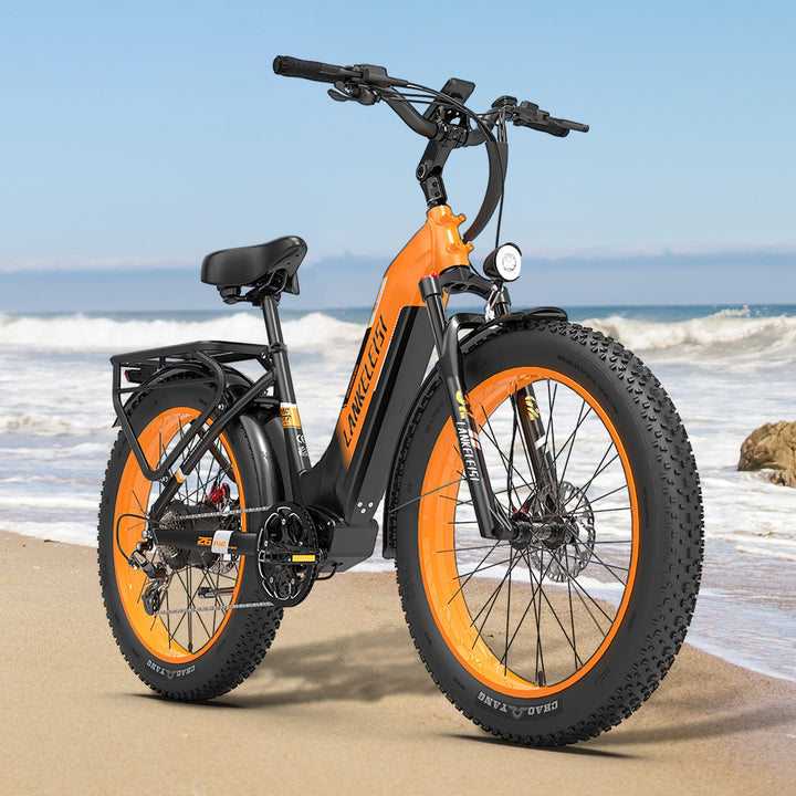 Lankeleisi MG600 Plus 1000W 26" Fat Bike 960Wh All Terrain SUV E-Bike met Koppel Sensor 48V 20Ah Accu