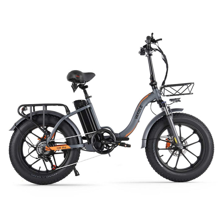 Vakole Y20 Pro 20" Fat Bike 960Wh Foldable Step-through E-bike 48V 20Ah Battery