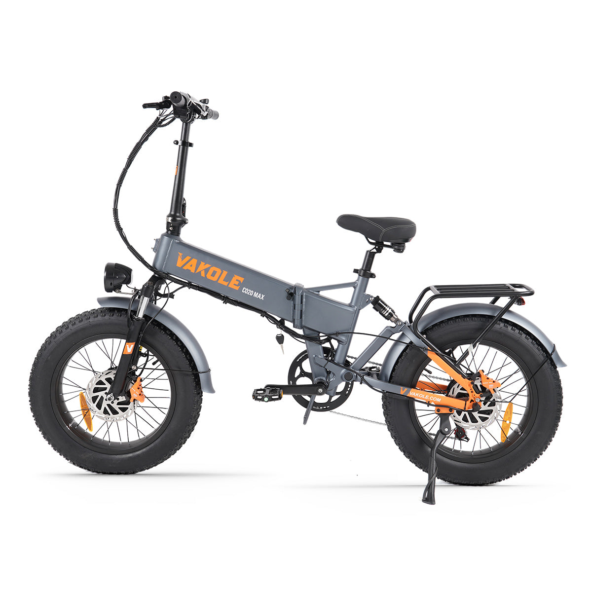 Vakole CO20 Max 750W*2 Double Moteur 20" Fat Bike VTT Électrique Pliant avec 20Ah Samsung Batterie