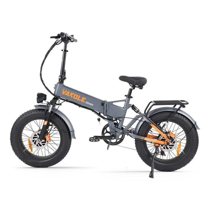 Vakole CO20 MAX 750W*2 Dual Motor 20" Folding Fat Bike 960Wh with Torque Sensor 20Ah Battery