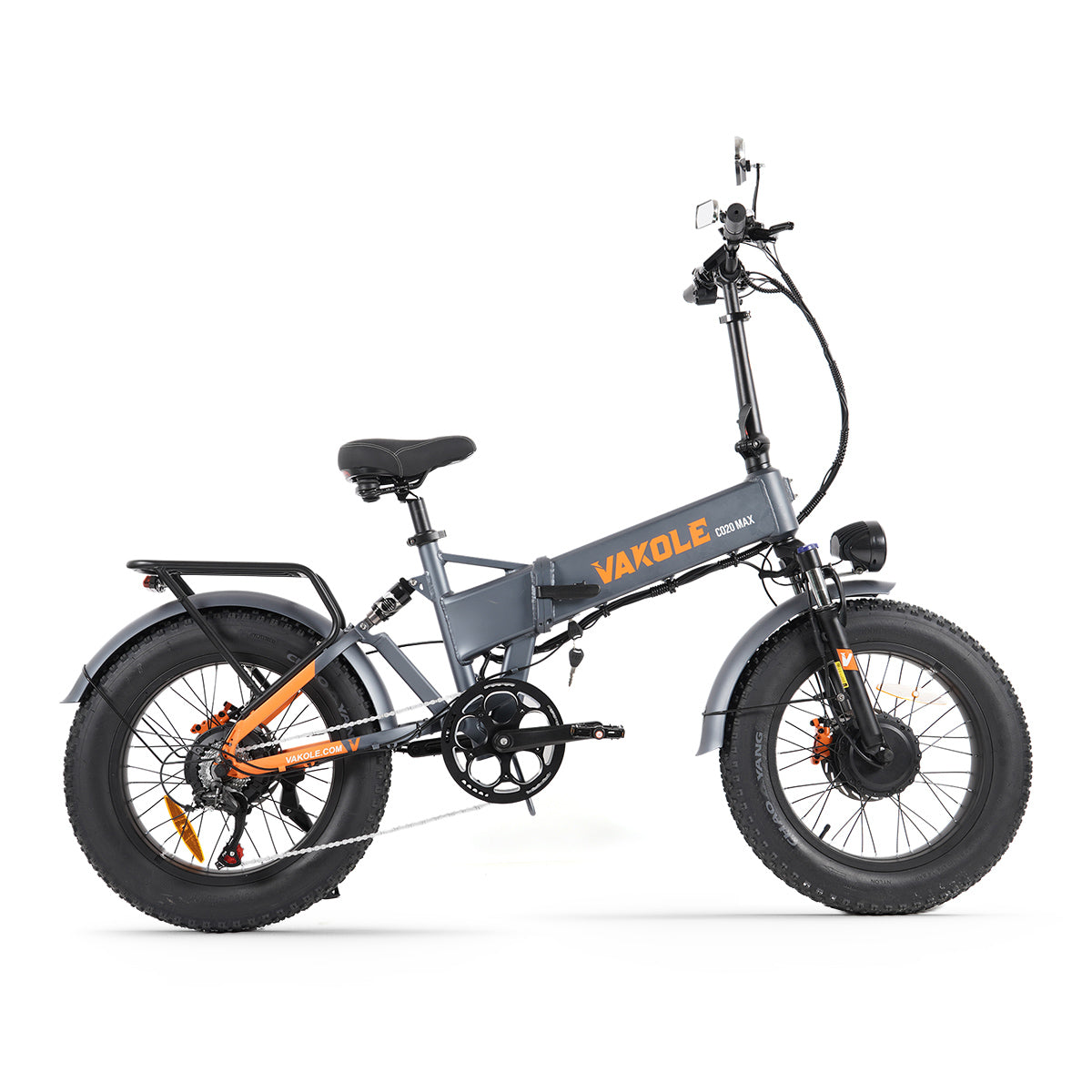 Vakole CO20 Max 750W*2 Doppio Motore 20" Fat Bike Bicicletta Elettrica Pieghevole 20Ah Samsung Batteria