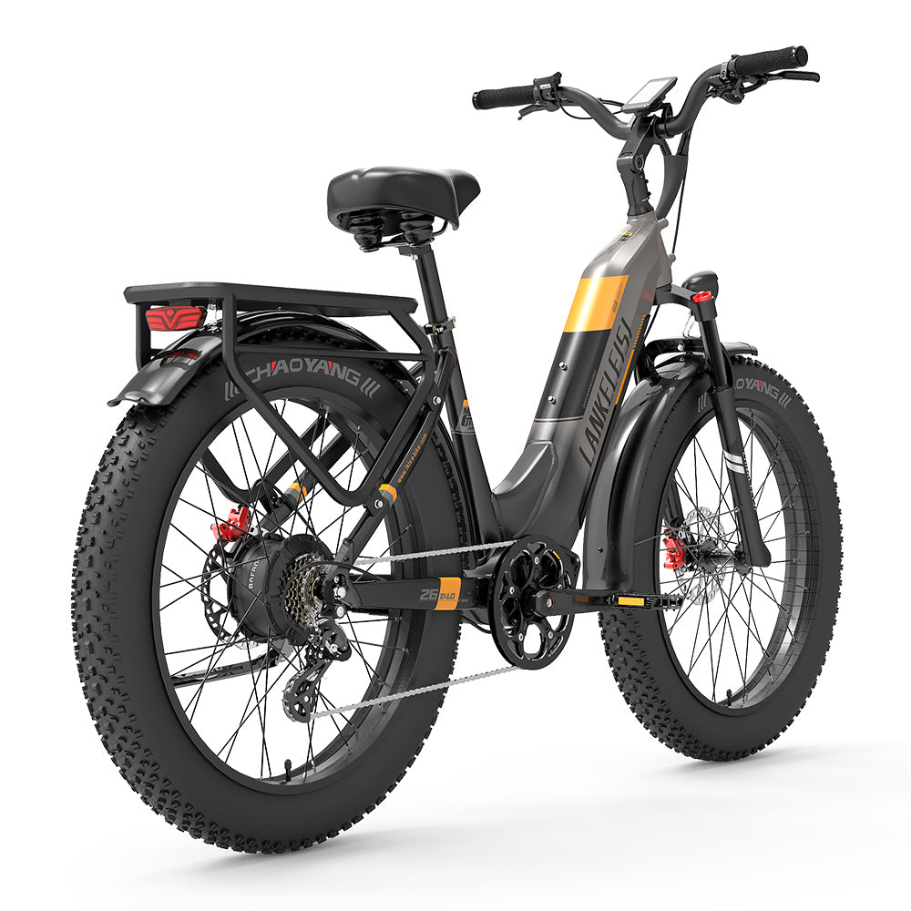 Lankeleisi MG600 Plus 1000W 26" Fat Bike All Terrain SUV E-Bike with Torque Sensor 48V 20Ah Samsung Battery