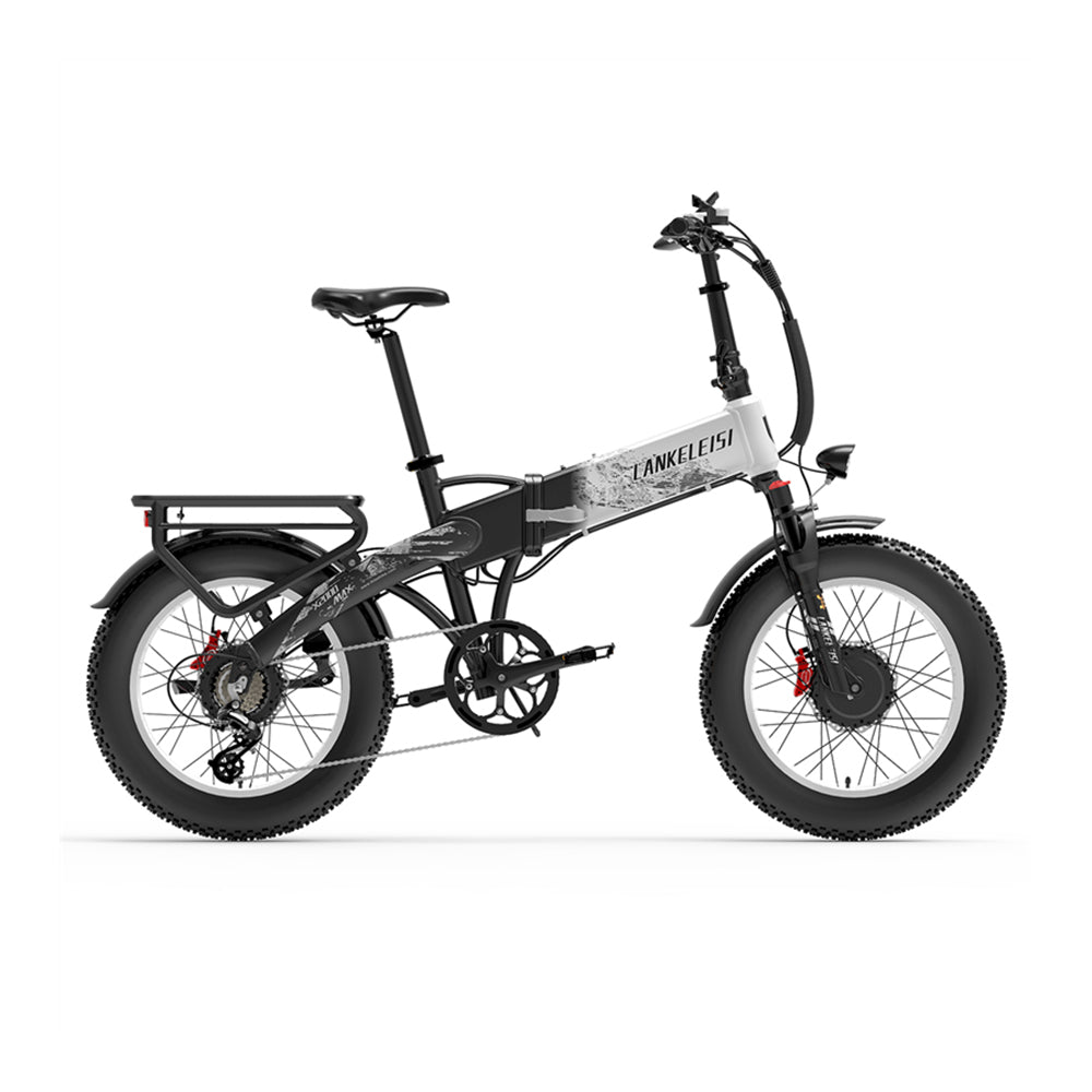 Lankeleisi X2000 MAX 1000W*2 Dual Motor 20" Fat Bike 960Wh Foldable E-Bike