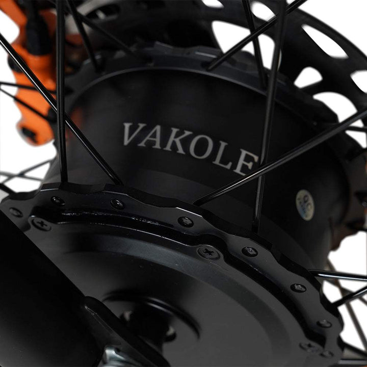 Vakole CO20 MAX 750W*2 Dual Motor 20" Folding Fat Bike 960Wh with Torque Sensor 20Ah Battery