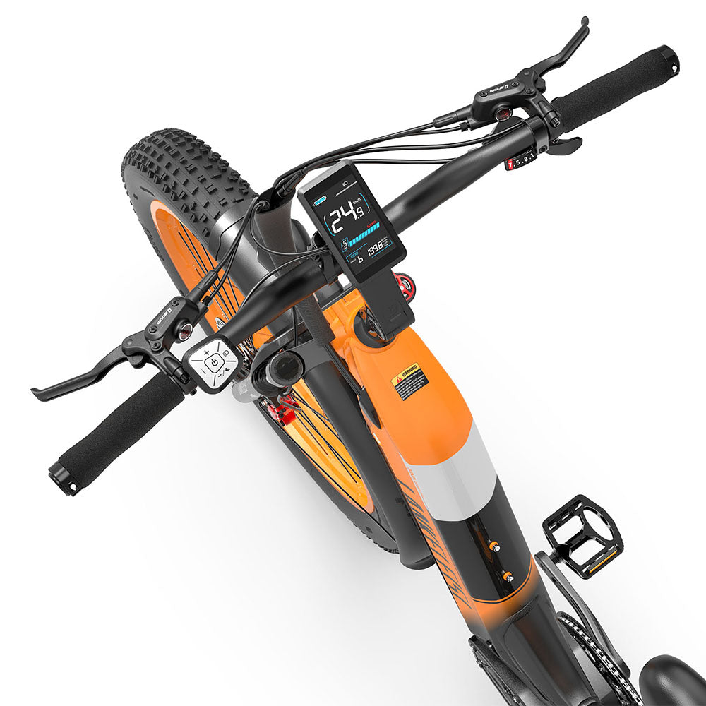 Lankeleisi MG600 Plus 1000W 26" Fat Bike 960Wh All Terrain SUV E-Bike with Torque Sensor 48V 20Ah Battery