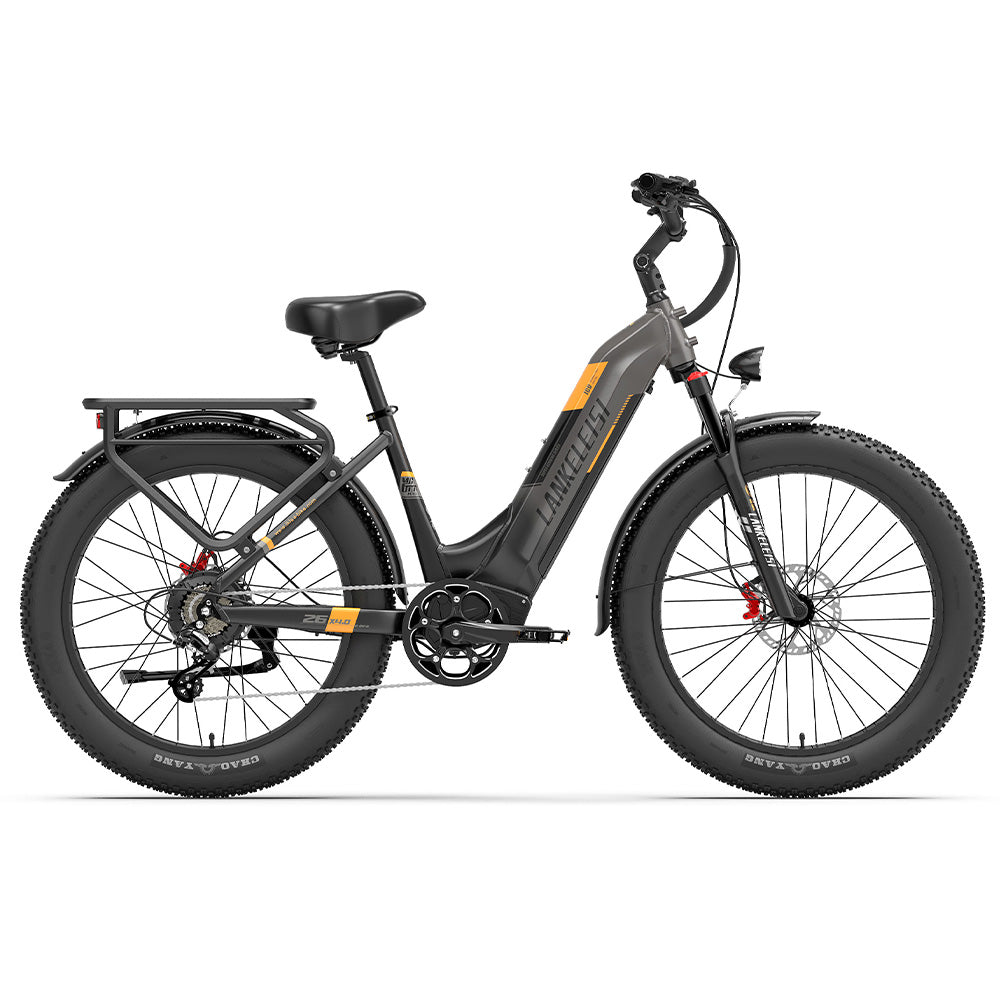 Lankeleisi MG600 Plus 1000W 26" Fat Bike 960Wh All Terrain SUV E-Bike with Torque Sensor 48V 20Ah Battery