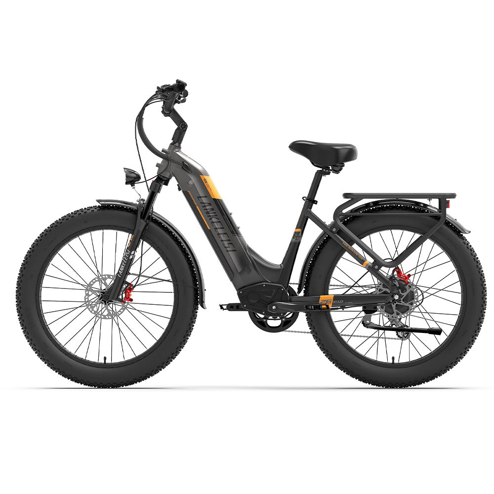 Lankeleisi MG600 Plus 1000W 26" Fat Bike 960Wh All Terrain SUV E-Bike with Torque Sensor 48V 20Ah Battery