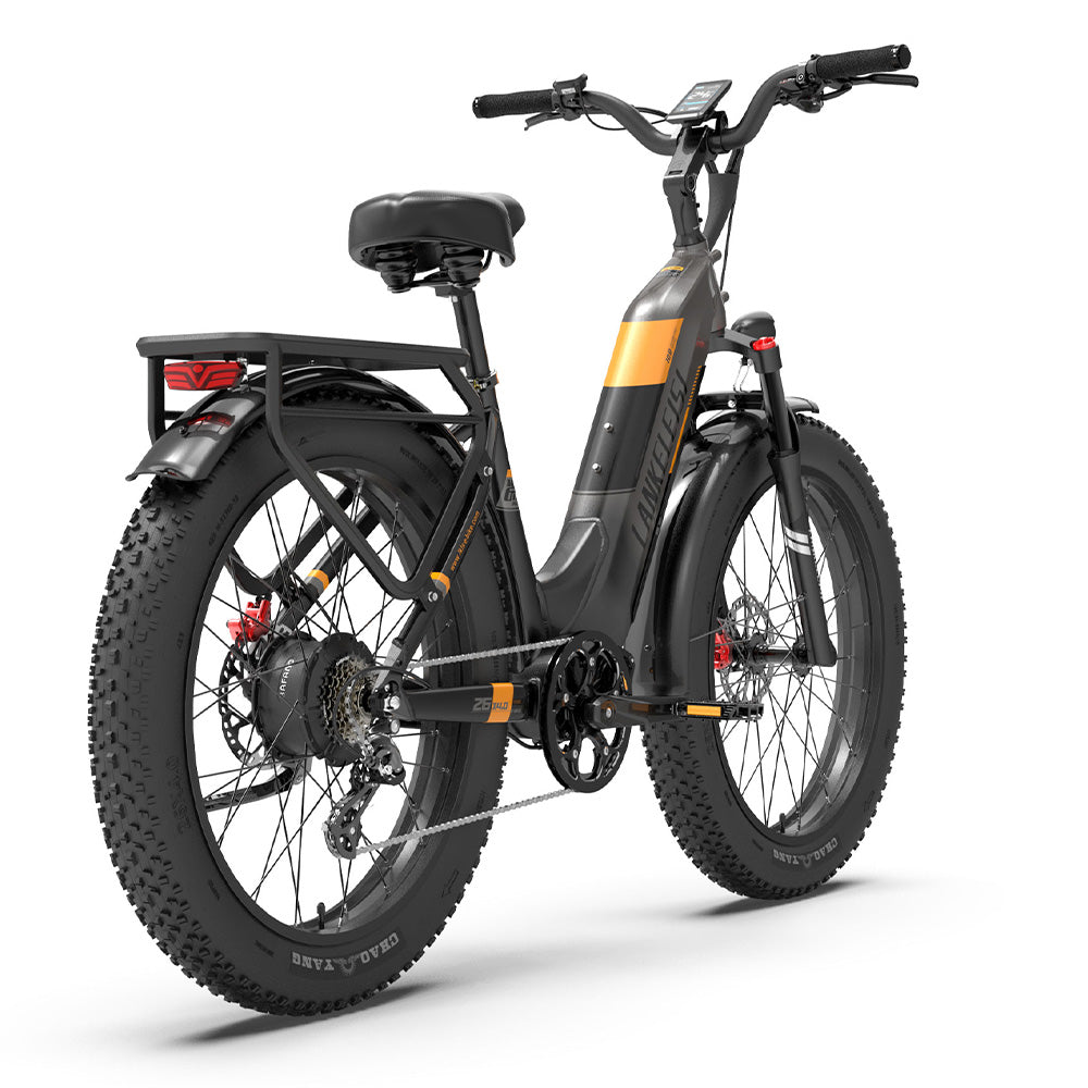 Lankeleisi MG600 Plus 1000W 26" Fat Bike 960Wh All Terrain SUV E-Bike with Torque Sensor 48V 20Ah Battery