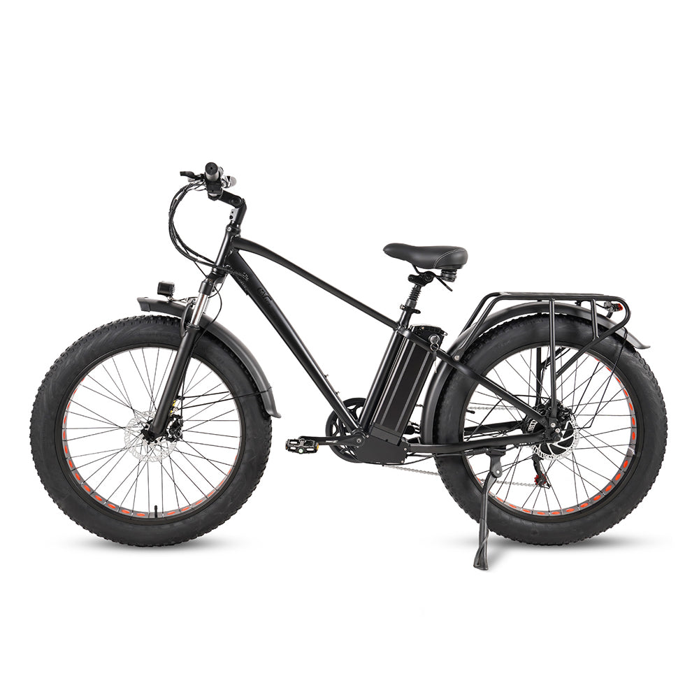 CMACEWHEEL KS26 500W 26" Fat E-Bike 864Wh E Mountain Bike EMTB 18Ah Battery