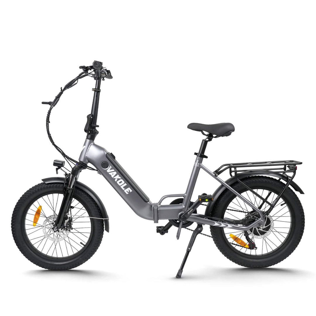 Vakole VT4 250W 20" Foldable Electric Bike 468Wh Step-through E-bike 36V 13Ah Battery