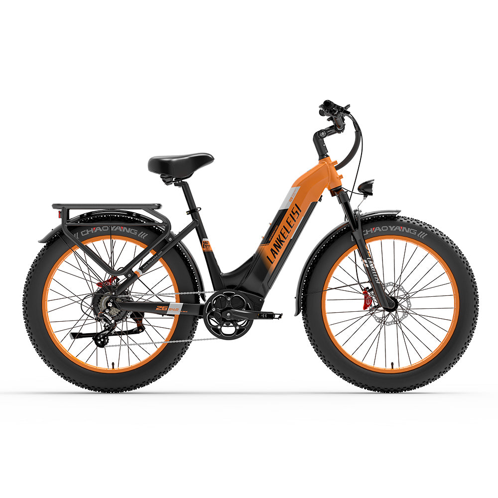 Lankeleisi MG600 Plus 1000W 26" Fat Bike All Terrain SUV E-Bike with Torque Sensor 48V 20Ah Samsung Battery