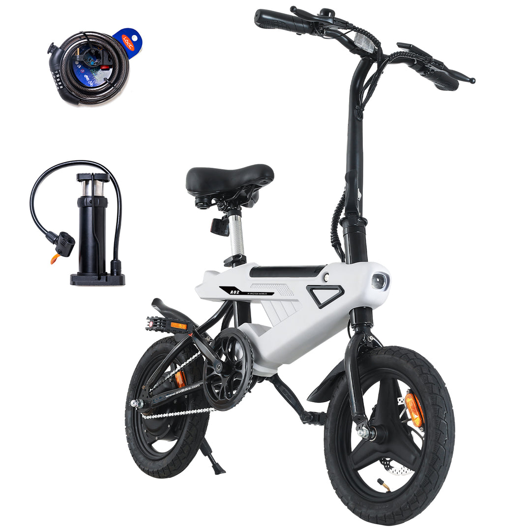 AVDL A02 250W Foldable Electric Bike 14" 230Wh E-bike