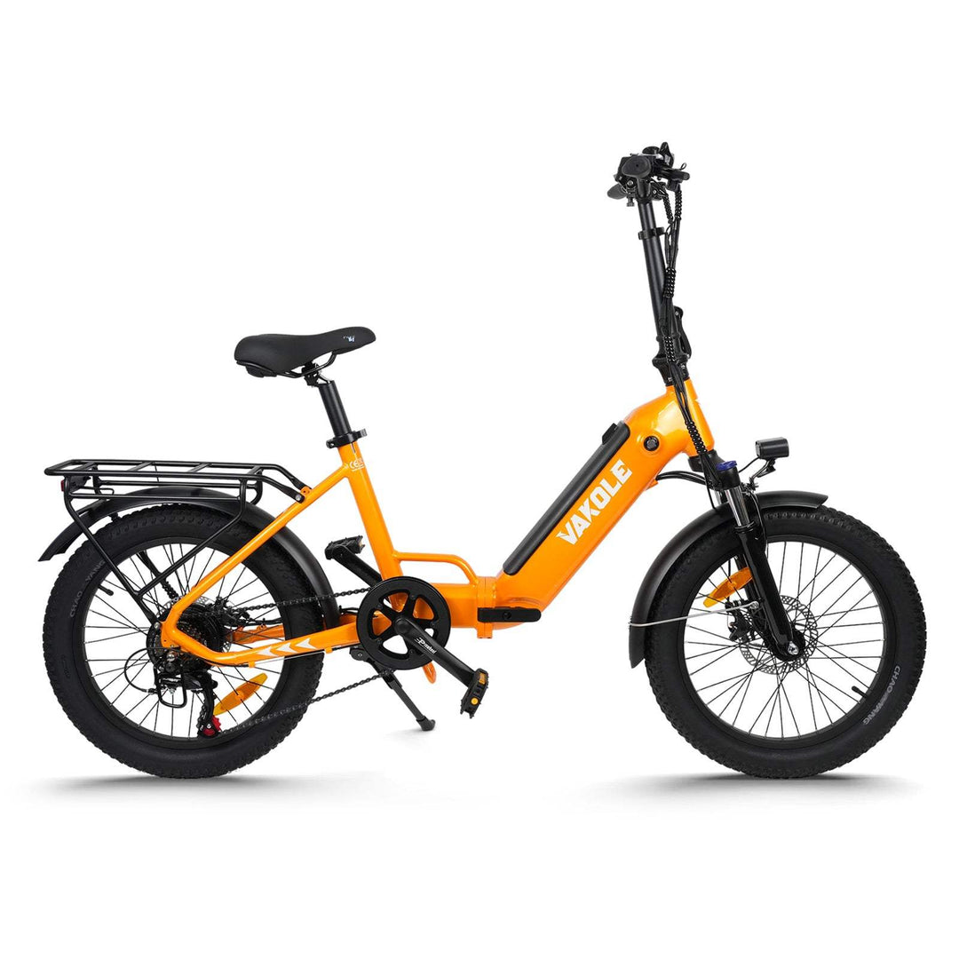 Vakole VT4 250W 20" Foldable Electric Bike 468Wh Step-through E-bike 36V 13Ah Battery