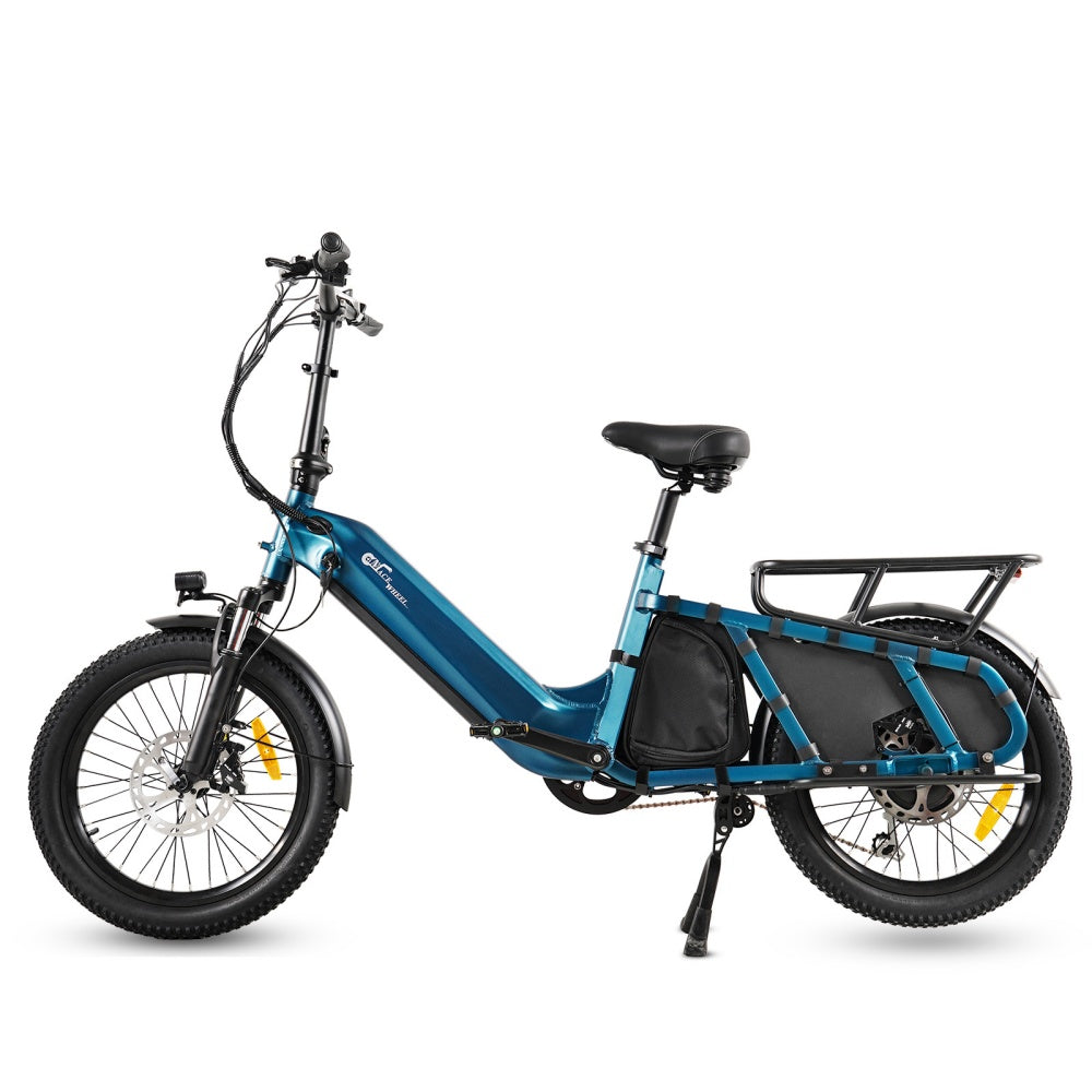 CMACEWHEEL HQ20 500W 20" Vélo Cargo Électrique 960Wh Longtail E-Bike avec Capteur de Couple