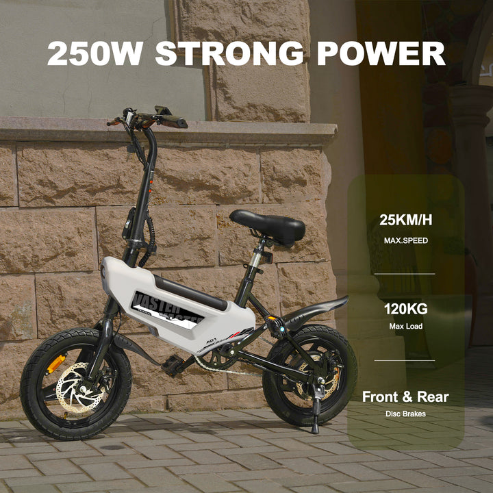 AVDL A01 250W Foldable Electric Bike 14" 230Wh E-bike