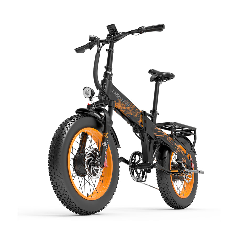 Lankeleisi X2000 MAX 1000W*2 Dual Motor 20" Fat Bike 960Wh Foldable E-Bike