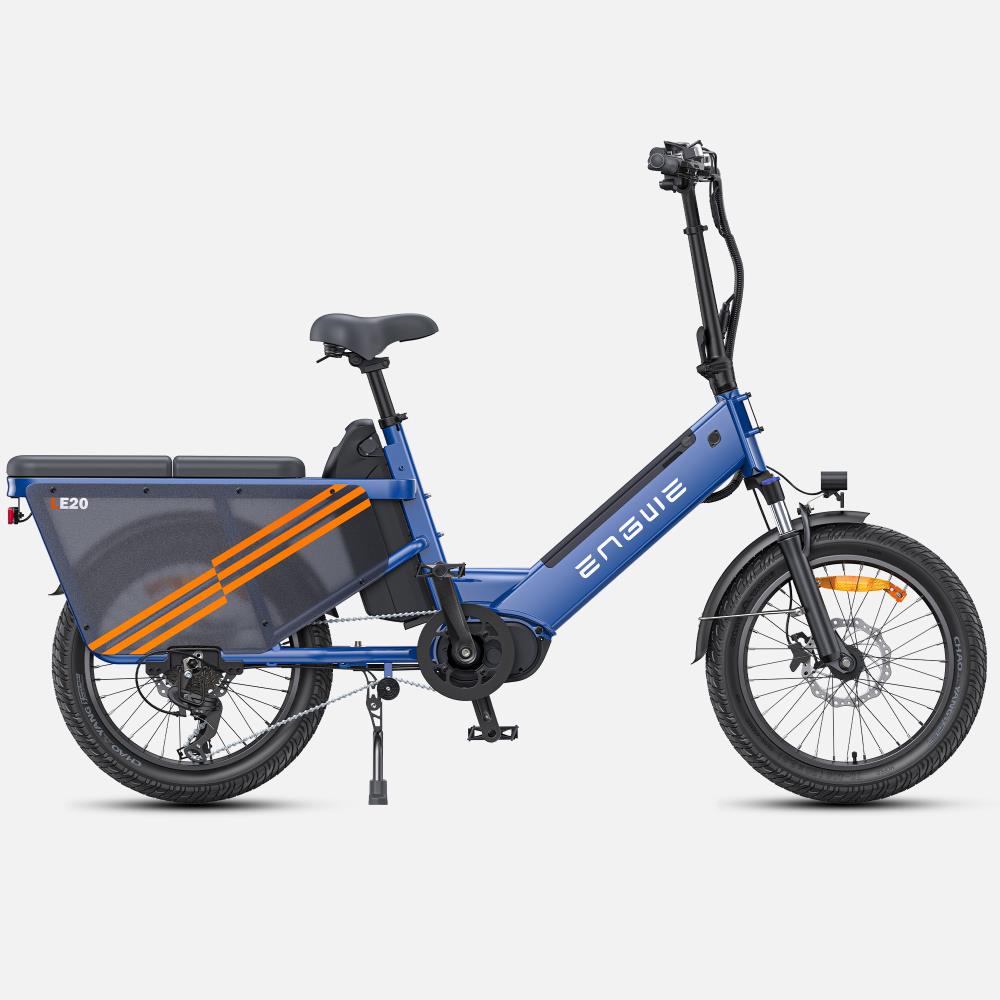 ENGWE LE20 250W 20"Electric Bike Step-Thru Cargo E-Bike With Torque Sensor Support APP