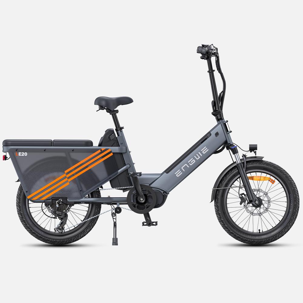 ENGWE LE20 250W 20"Electric Bike Step-Thru Cargo E-Bike With Torque Sensor Support APP