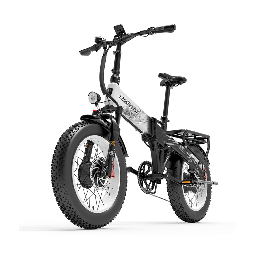 Lankeleisi X2000 MAX 1000W*2 Dual Motor 20" Fat Bike 960Wh Foldable E-Bike