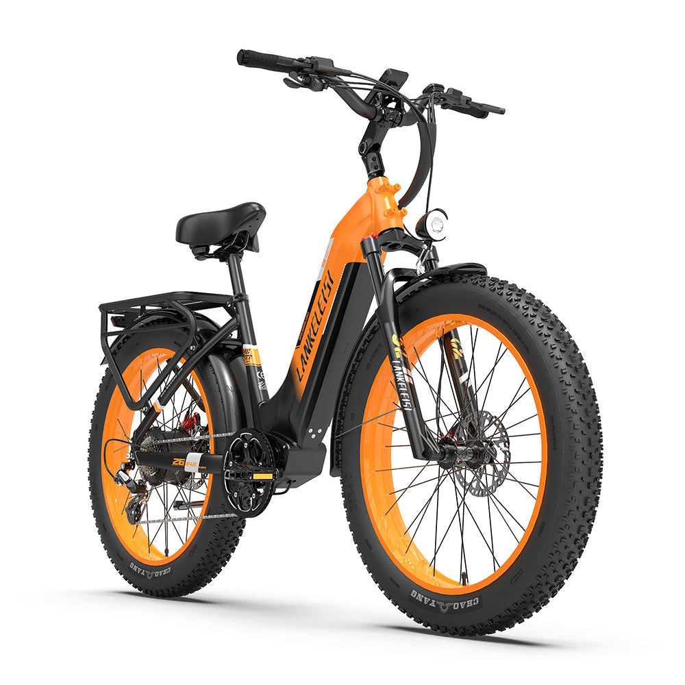 Lankeleisi MG600 Plus 1000W 26" Fat Bike 960Wh All Terrain SUV E-Bike met Koppel Sensor 48V 20Ah Accu