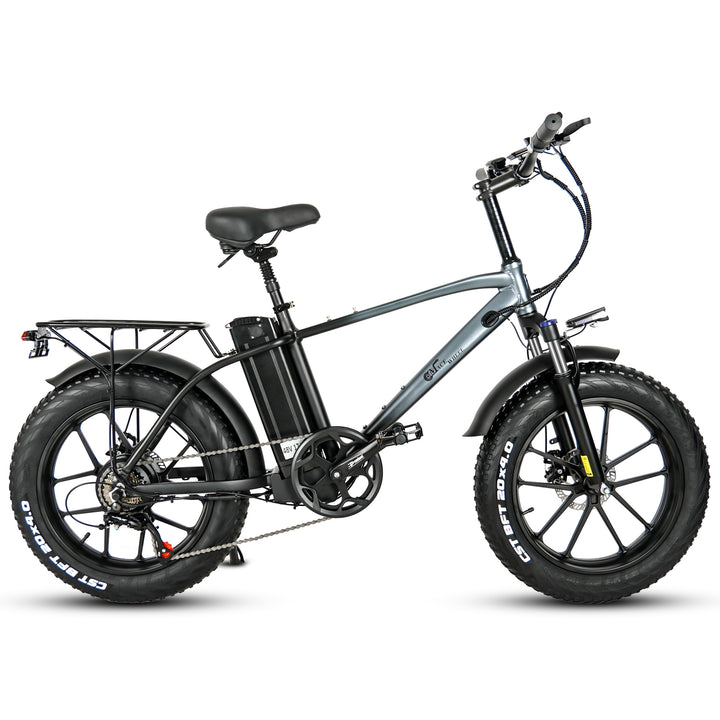 CMACEWHEEL T20 750W 20" Fat Bike 864Wh Electric Mountain Bike Cargo E-bike 48V 18Ah Battery