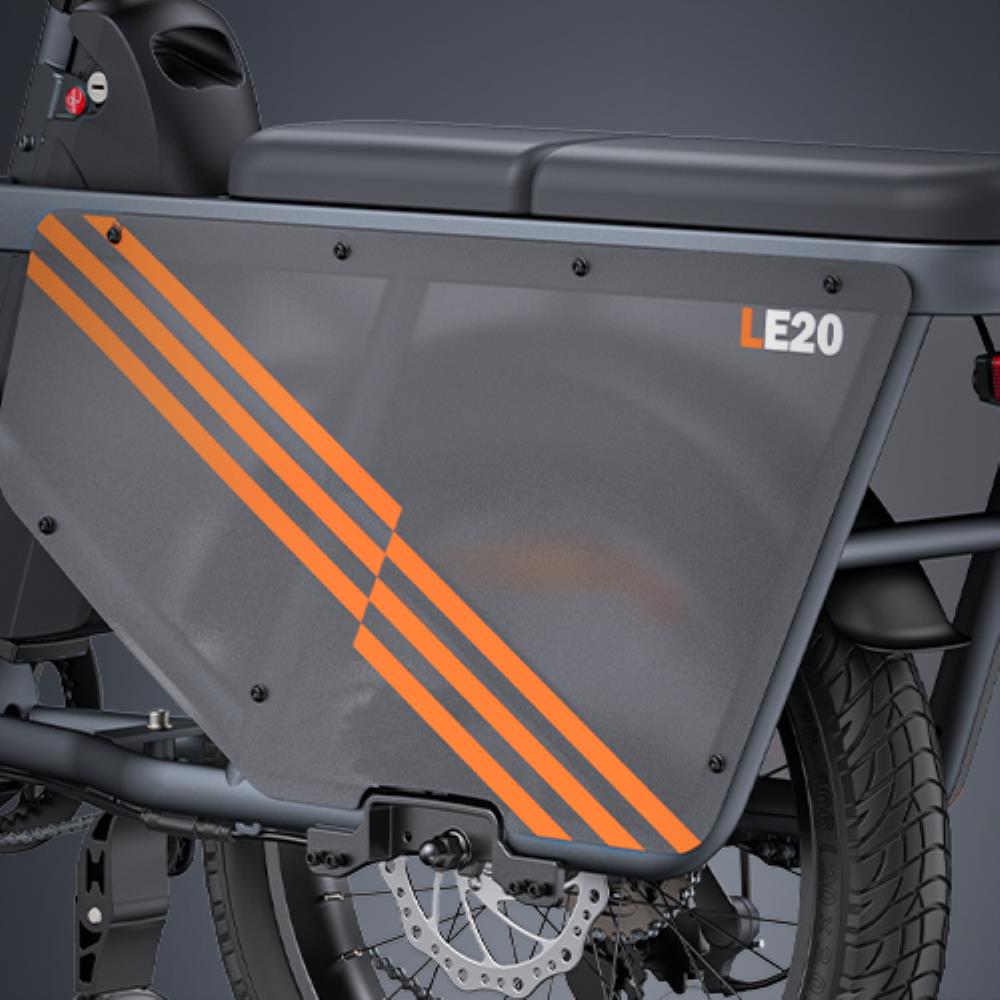 ENGWE LE20 250W 20" Elektrofahrrad Step-Thru Cargo E-Bike mit Drehmomentsensor-Unterstützung APP