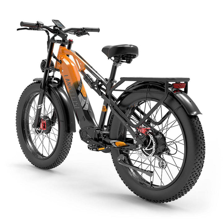 Lankeleisi MG800 Max 1000W*2 26" Fat Bike Dual Motor Trail E-Mountain Bike 48V 20Ah Battery E-MTB