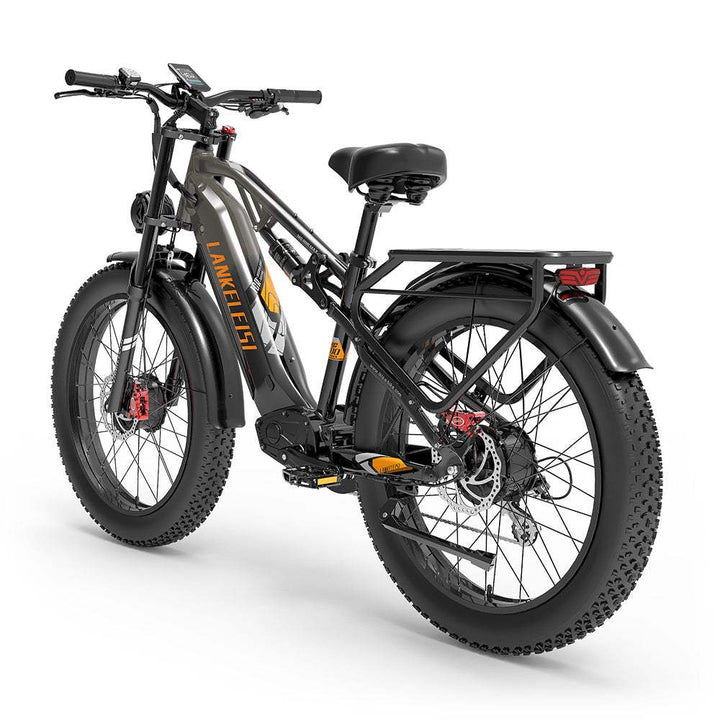 Lankeleisi MG800 Max 1000W*2 26" Fat Bike Dual Motor Trail E-Mountain Bike 48V 20Ah Battery E-MTB