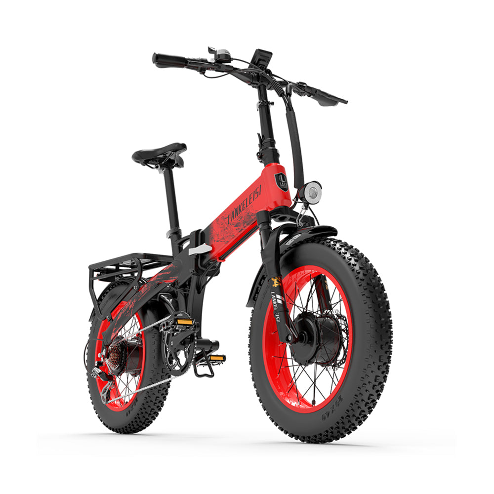 Lankeleisi X2000 MAX 1000W*2 Dual Motor 20" Fat Bike 960Wh Foldable E-Bike