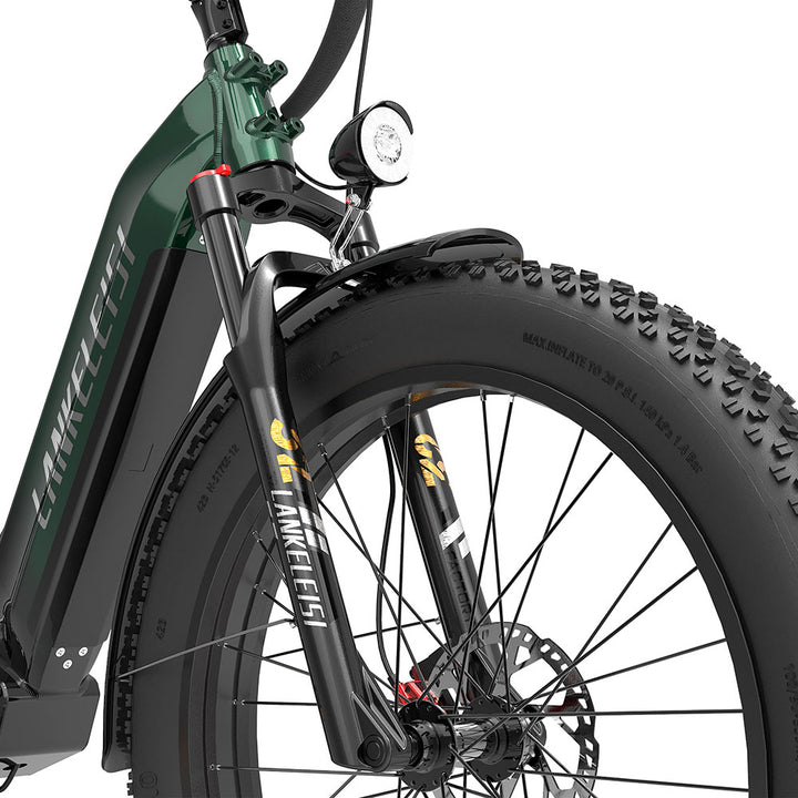 Lankeleisi MG600 Plus 1000W 26" Fat Bike Électrique 960Wh SUV E-bike avec Capteur de Couple 