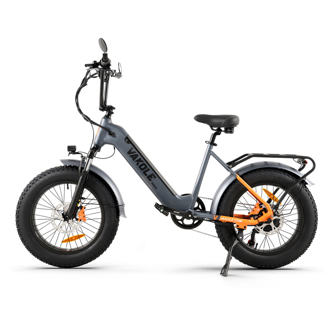 Vakole SG20 250W 20" Fat Bike 691Wh Elektrisches Trekkingrad 48V 14.4Ah Batterie