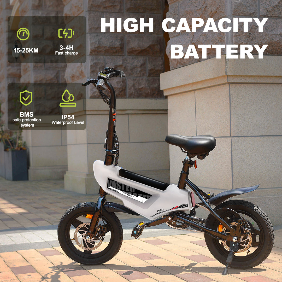 AVDL A01 250W Foldable Electric Bike 14" 230Wh E-bike