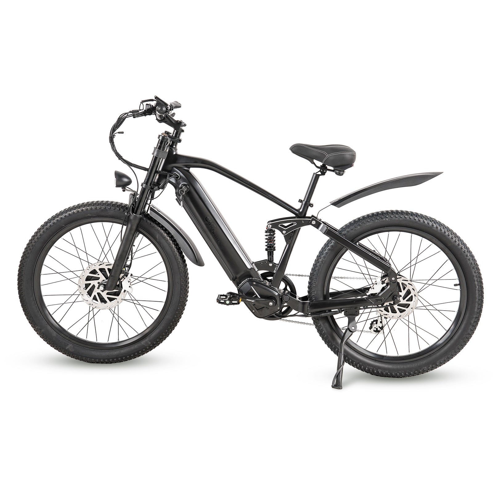 CMACEWHEEL AL26 500W*2 Doppio motore 26" SUV E-Mountain Bike con sensore di coppia Batteria 48V 17Ah