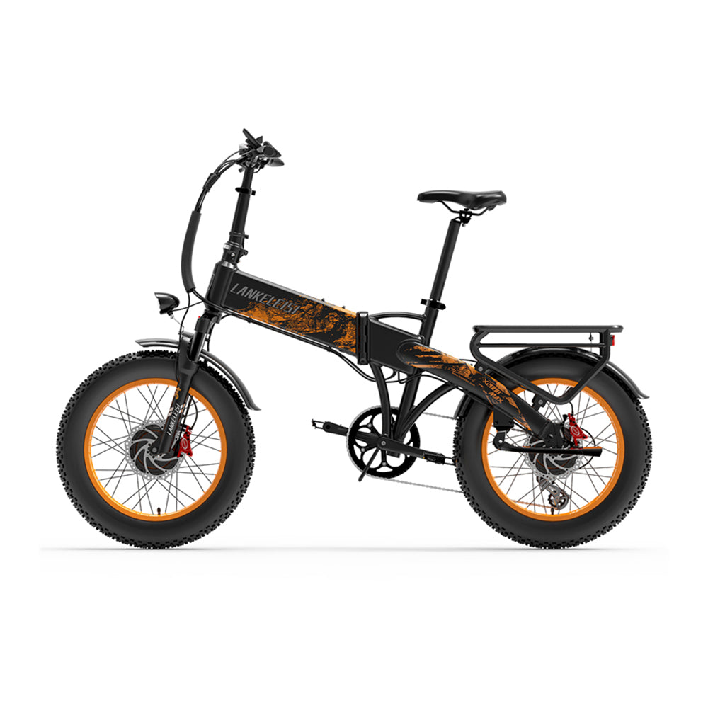 Lankeleisi X2000 MAX 1000W*2 Dual Motor 20" Fat Bike 960Wh Foldable E-Bike