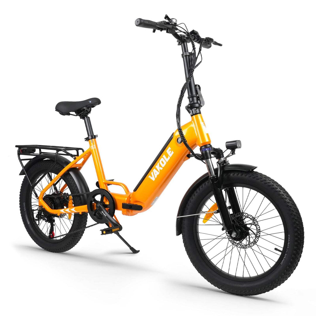 Vakole VT4 250W 20" Foldable Electric Bike 468Wh Step-through E-bike 36V 13Ah Battery