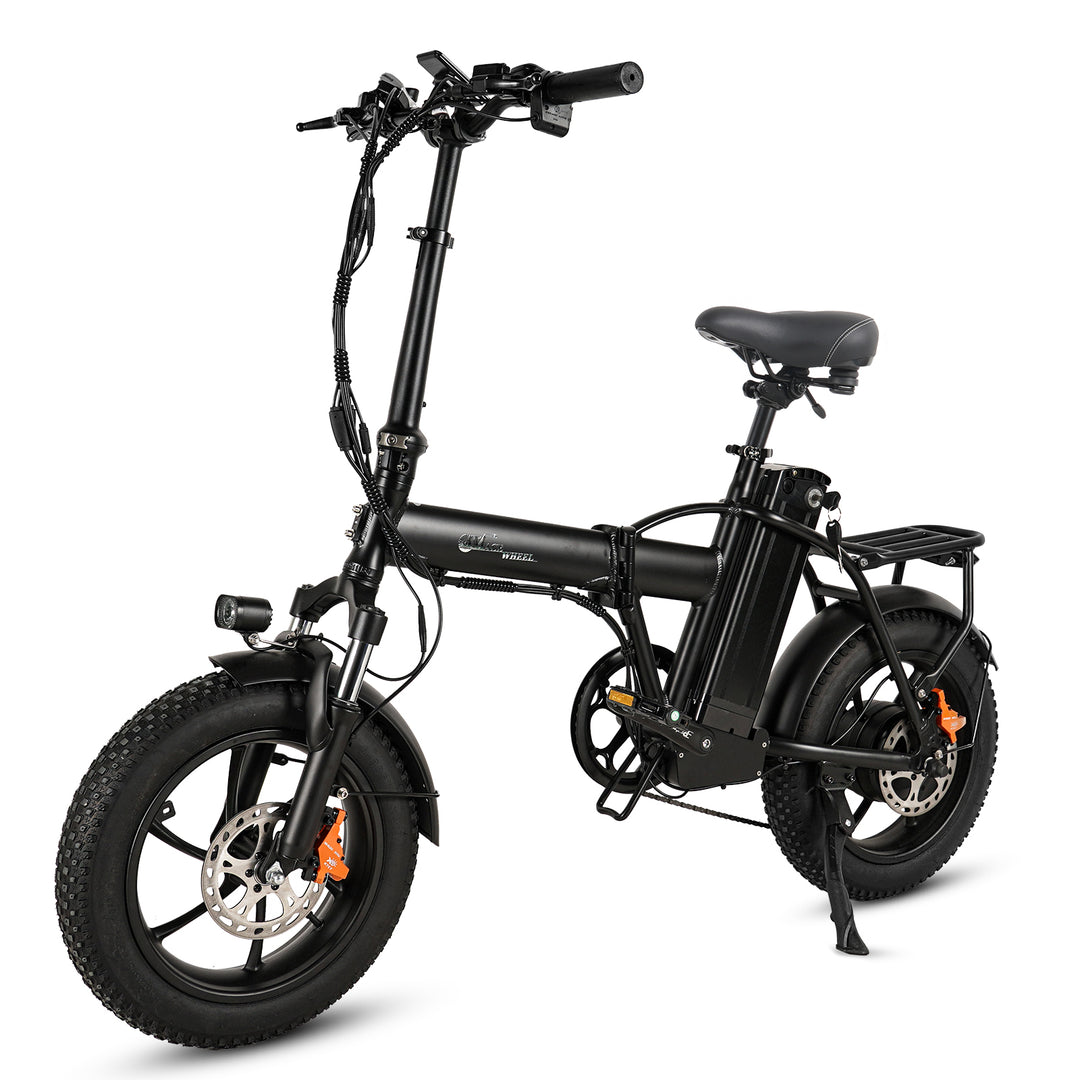 CMACEWHEEL AC16 350W 16" Foldable Electric Bike City 864Wh Trekking Bike 48V 18Ah Battery