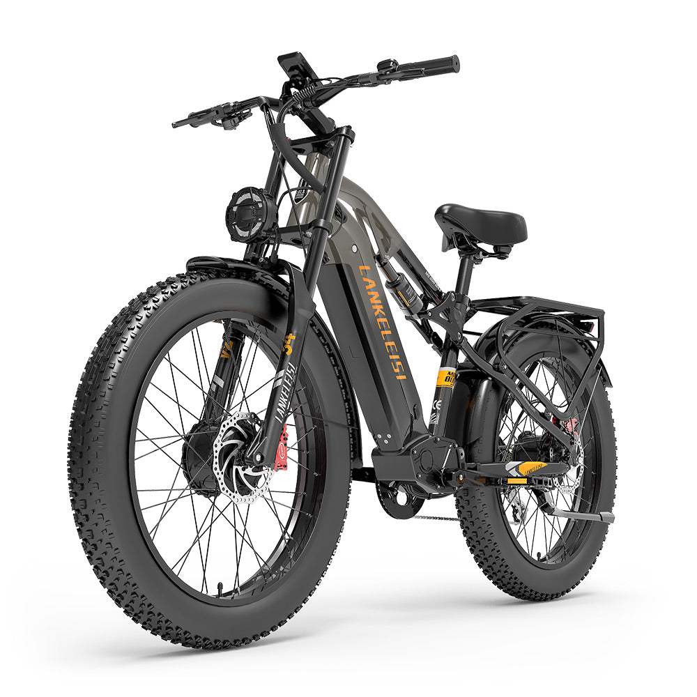 Lankeleisi MG800 Max 1000W*2 26" Fat Bike Dual Motor Trail E-Mountain Bike 48V 20Ah Battery E-MTB