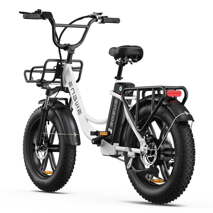 Engwe L20 250W 20" Fat Bike 624Wh Step-through Electric Bike 48V 13Ah E-Bike