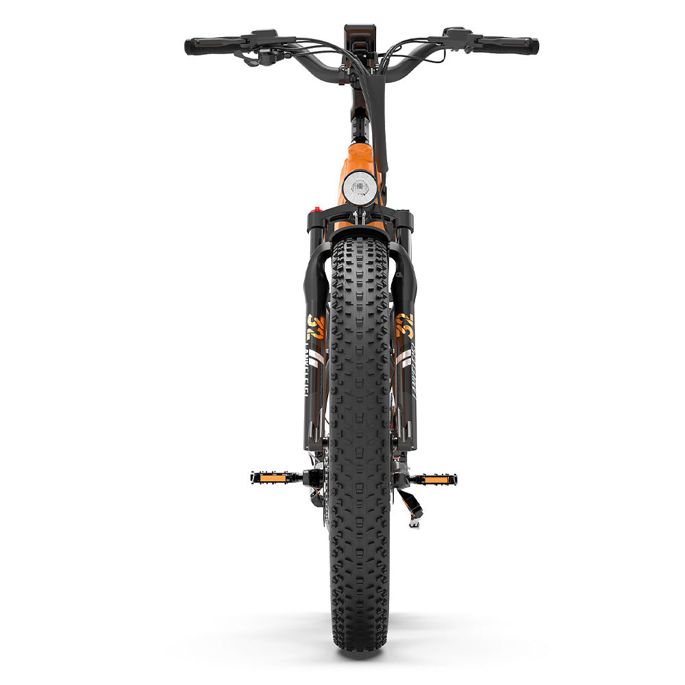 Lankeleisi MG600 Plus 1000W 26" Fat Bike 960Wh All Terrain SUV E-Bike with Torque Sensor 48V 20Ah Battery