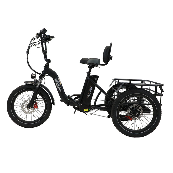 Onesport OT30 500W 20" Foldable Electric Cargo Tricycle 624Wh E-bike 48V 13Ah Battery