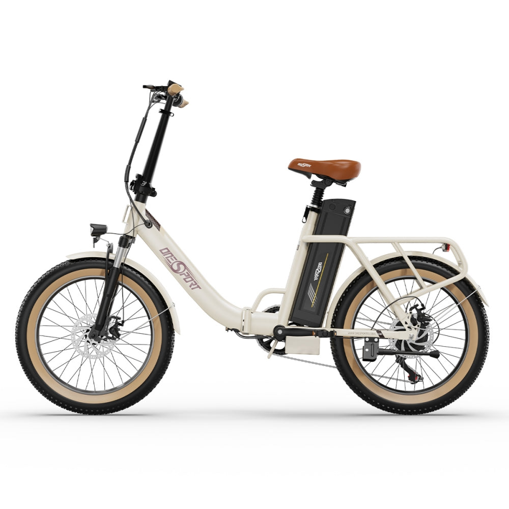 OneSport OT16-2 250W 20" Foldable Electric Bike 48V 17AH  Battery