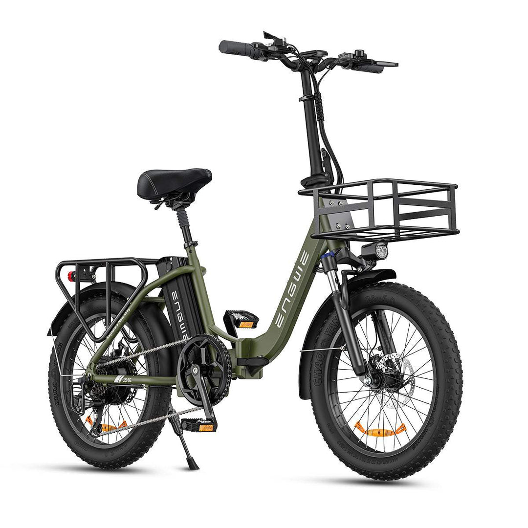 Engwe L20 SE 250W 20" Foldable Electric Bike 561Wh Trekking Bike Step-through E-bike 36V 15.6Ah Battery