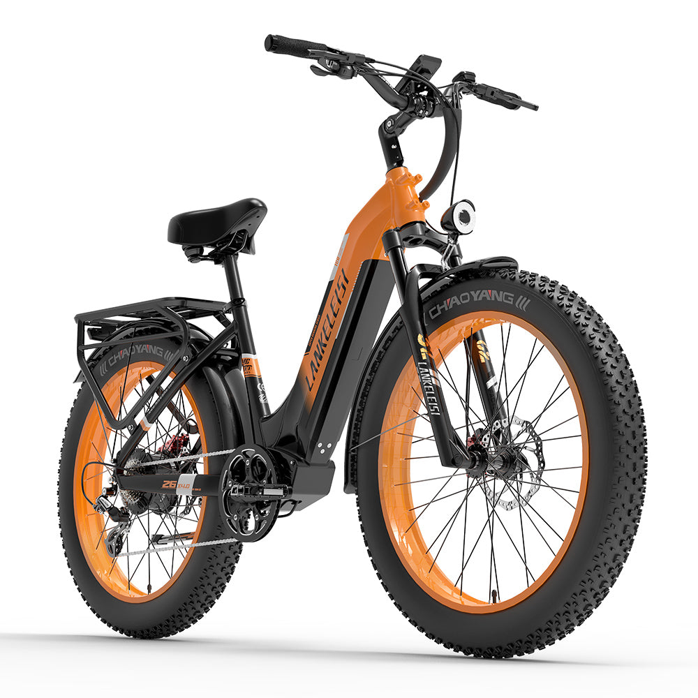 Lankeleisi MG600 Plus 1000W 26" Fat Bike All Terrain SUV E-Bike with Torque Sensor 48V 20Ah Samsung Battery