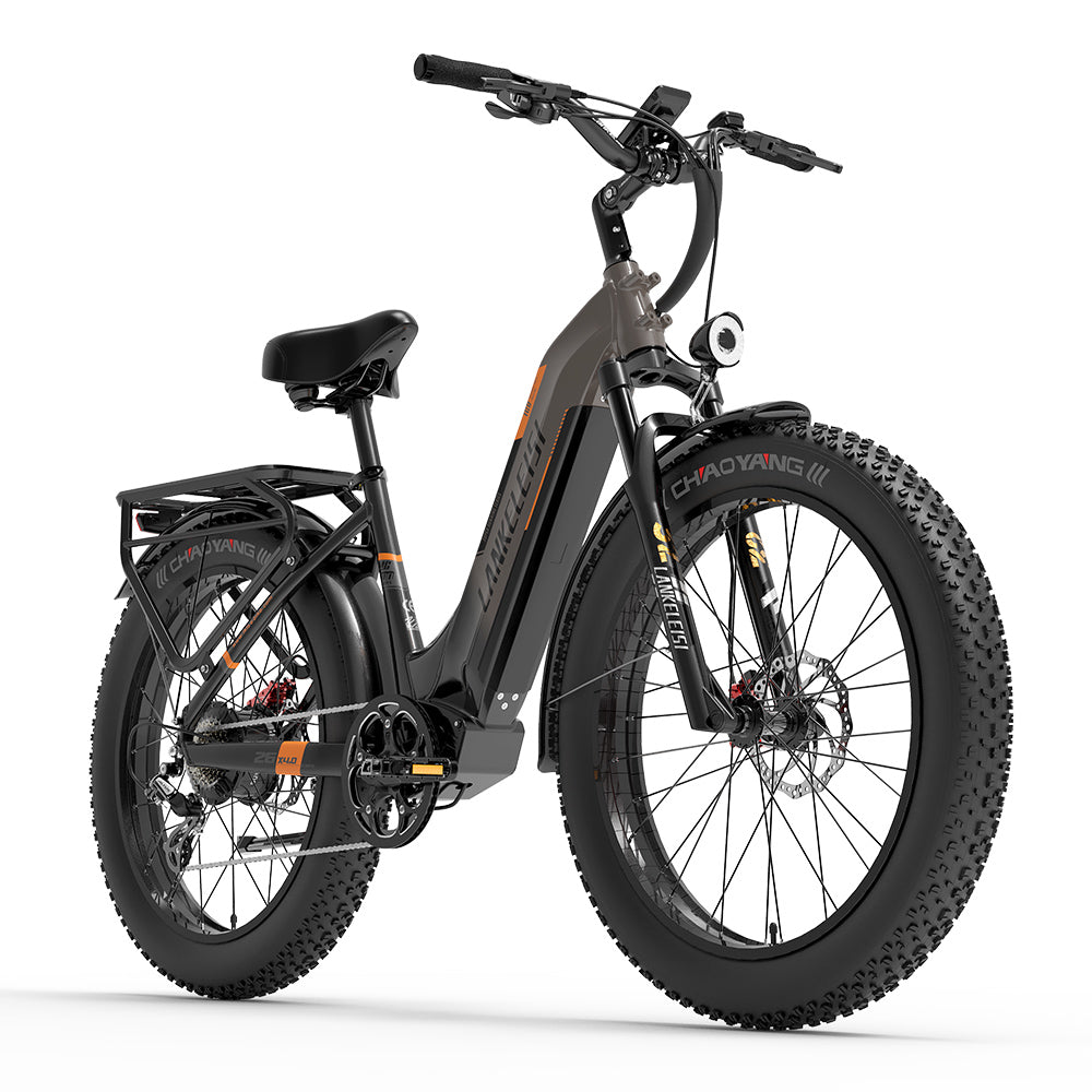 Lankeleisi MG600 Plus 1000W 26" Fat Bike All Terrain SUV E-Bike with Torque Sensor 48V 20Ah Samsung Battery