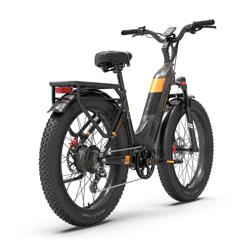 Lankeleisi MG600 Plus 1000W 26" Fat Bike Électrique 960Wh SUV E-bike avec Capteur de Couple 