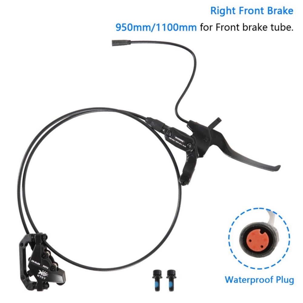 CMACEWHEEL V20 Electric Bike Front and Rear oil Brakes