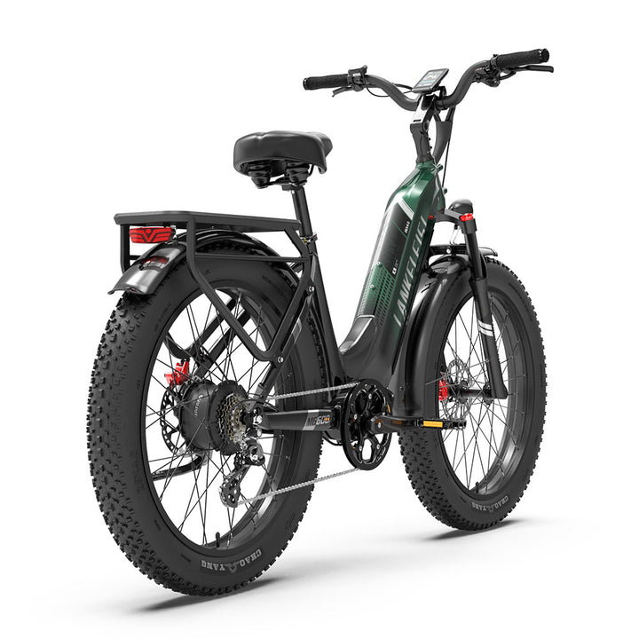 Lankeleisi MG600 Plus 1000W 26" Fat Bike 960Wh All Terrain SUV E-Bike met Koppel Sensor 48V 20Ah Accu