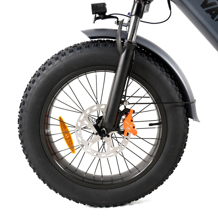 Vakole SG20 250W 20" Fat Bike 691Wh Elektrisches Trekkingrad 48V 14.4Ah Batterie