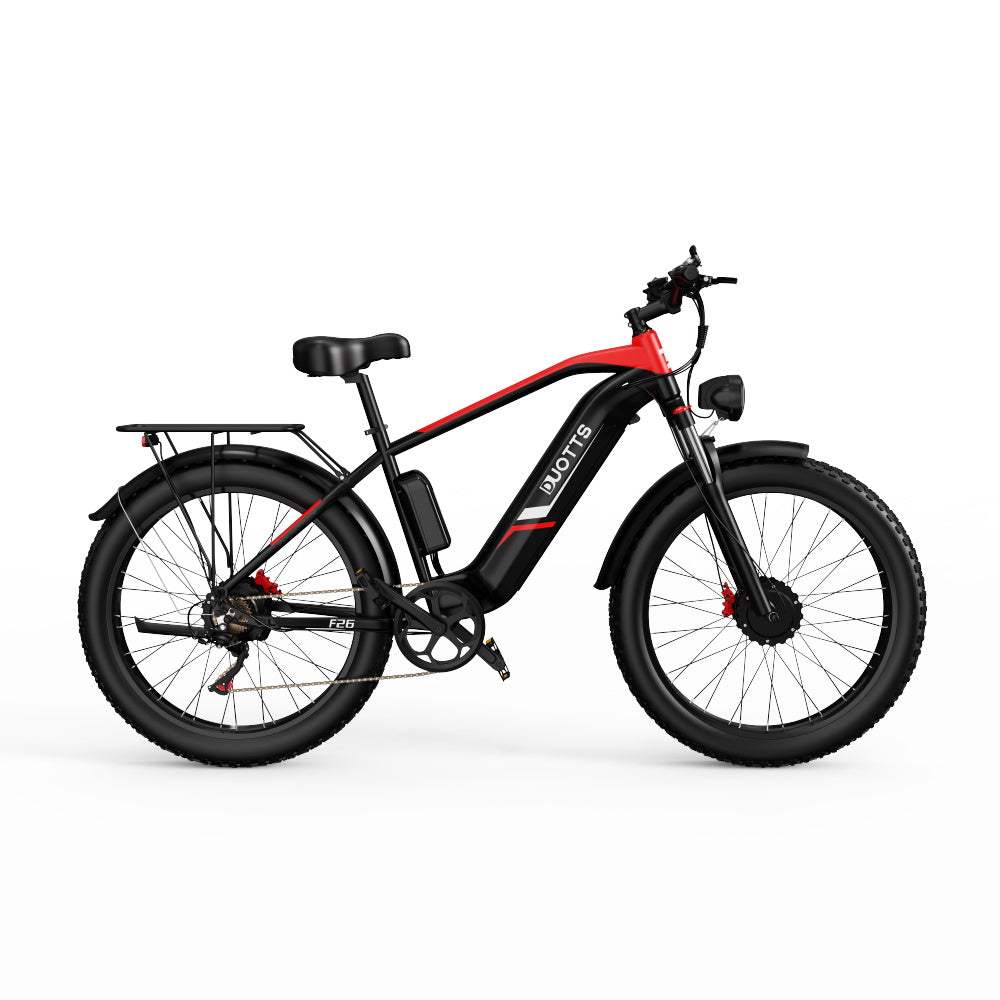 DUOTTS F26 750W*2 Dual Motor 26" Fat Bike 960Wh SUV E-bike 48V 20Ah Battery